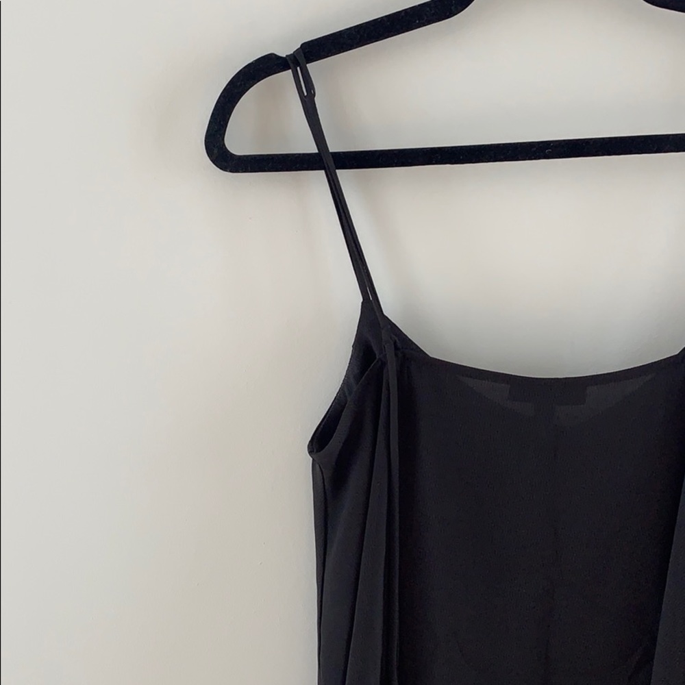 Black Topshop basic tank - Picture 2 of 2